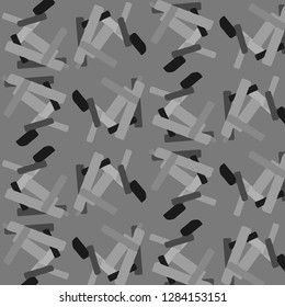 Abstract vector monochrome background. Halftone illustration pattern