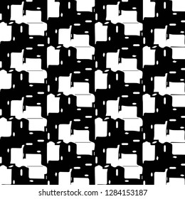 Abstract vector monochrome background. Halftone illustration pattern