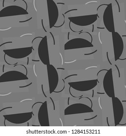 Abstract vector monochrome background. Halftone illustration pattern