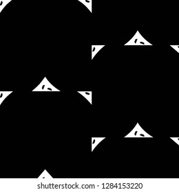 Abstract vector monochrome background. Halftone illustration pattern