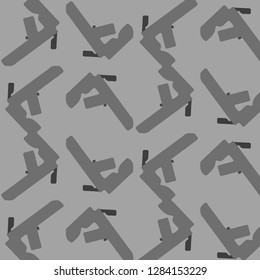 Abstract vector monochrome background. Halftone illustration pattern