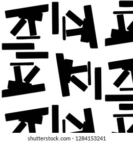 Abstract vector monochrome background. Halftone illustration pattern
