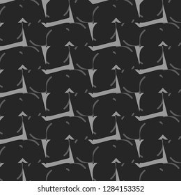Abstract vector monochrome background. Halftone illustration pattern