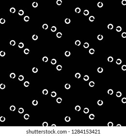 Abstract vector monochrome background. Halftone illustration pattern