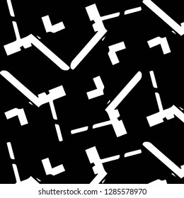 Abstract vector monochrome background. Halftone illustration pattern