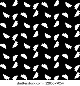 Abstract vector monochrome background. Halftone illustration pattern