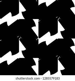 Abstract vector monochrome background. Halftone illustration pattern