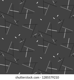 Abstract vector monochrome background. Halftone illustration pattern