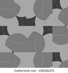 Abstract vector monochrome background. Halftone illustration pattern