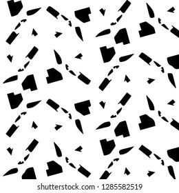 Abstract vector monochrome background. Halftone illustration pattern