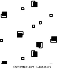 Abstract vector monochrome background. Halftone illustration pattern