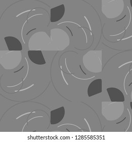 Abstract vector monochrome background. Halftone illustration pattern