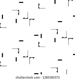 Abstract vector monochrome background. Halftone illustration pattern