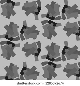 Abstract vector monochrome background. Halftone illustration pattern