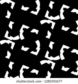 Abstract vector monochrome background. Halftone illustration pattern