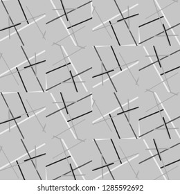Abstract vector monochrome background. Halftone illustration pattern