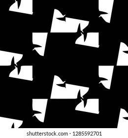 Abstract vector monochrome background. Halftone illustration pattern