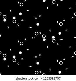 Abstract vector monochrome background. Halftone illustration pattern