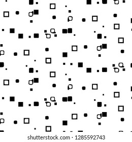 Abstract vector monochrome background. Halftone illustration pattern