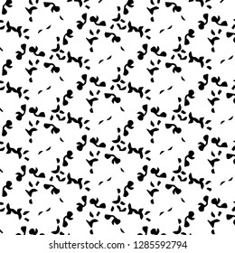Abstract vector monochrome background. Halftone illustration pattern