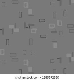 Abstract vector monochrome background. Halftone illustration pattern