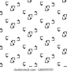 Abstract vector monochrome background. Halftone illustration pattern