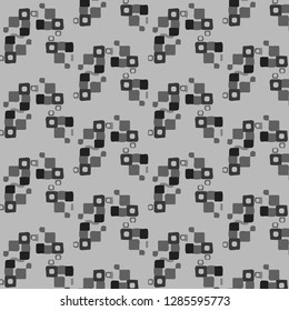 Abstract vector monochrome background. Halftone illustration pattern