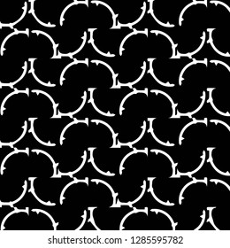Abstract vector monochrome background. Halftone illustration pattern