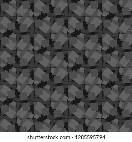 Abstract vector monochrome background. Halftone illustration pattern