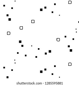 Abstract vector monochrome background. Halftone illustration pattern