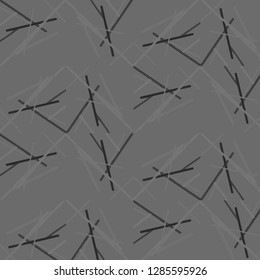 Abstract vector monochrome background. Halftone illustration pattern