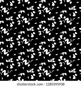 Abstract vector monochrome background. Halftone illustration pattern