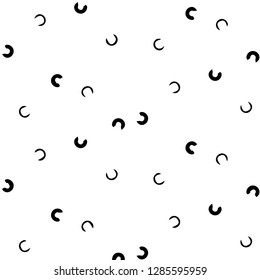 Abstract vector monochrome background. Halftone illustration pattern