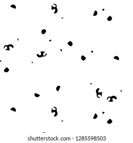 Abstract vector monochrome background. Halftone illustration pattern