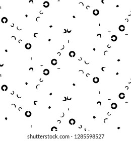 Abstract vector monochrome background. Halftone illustration pattern