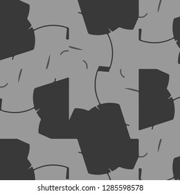 Abstract vector monochrome background. Halftone illustration pattern