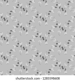 Abstract vector monochrome background. Halftone illustration pattern