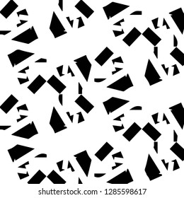 Abstract vector monochrome background. Halftone illustration pattern
