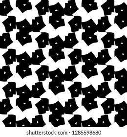 Abstract vector monochrome background. Halftone illustration pattern