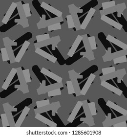 Abstract vector monochrome background. Halftone illustration pattern