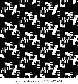 Abstract vector monochrome background. Halftone illustration pattern