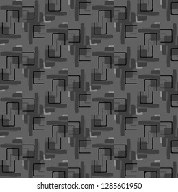 Abstract vector monochrome background. Halftone illustration pattern