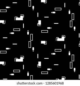 Abstract vector monochrome background. Halftone illustration pattern