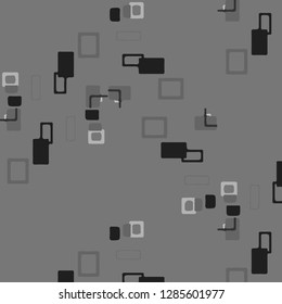Abstract vector monochrome background. Halftone illustration pattern