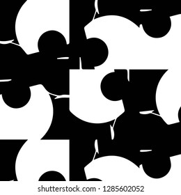 Abstract vector monochrome background. Halftone illustration pattern