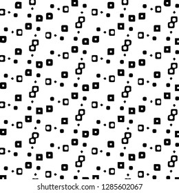 Abstract vector monochrome background. Halftone illustration pattern