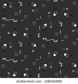Abstract vector monochrome background. Halftone illustration pattern