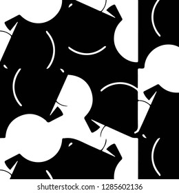 Abstract vector monochrome background. Halftone illustration pattern