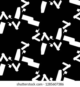 Abstract vector monochrome background. Halftone illustration pattern