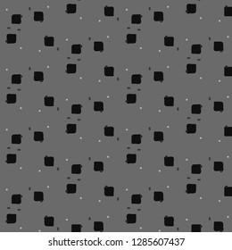 Abstract vector monochrome background. Halftone illustration pattern